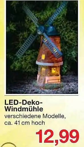 Jawoll Led-deko-windmühle Angebot