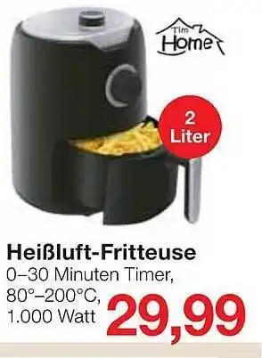 Jawoll Heißluft-fritteuse Angebot