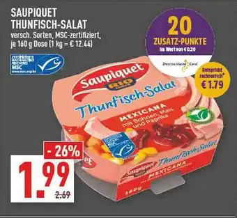 Marktkauf Saupiquet Thunfisch-salat Angebot