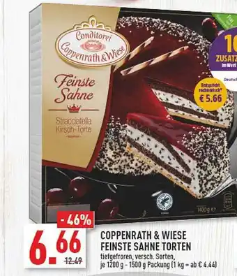 Marktkauf Coppenrath & Wiese Feinste Sahne Torten Angebot