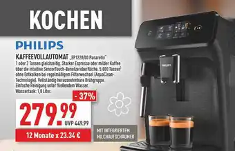 Marktkauf Philips Kaffeevollautomat „ep1220-00 Panarello“ Angebot