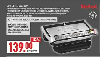 Marktkauf Tefal Optigrill „xl Gc722d“ Angebot