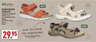 Marktkauf Bama Damen Oder Herren Sandalen Angebot