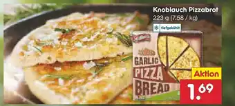 Netto Marken-Discount Knoblauch Pizzabrot Angebot