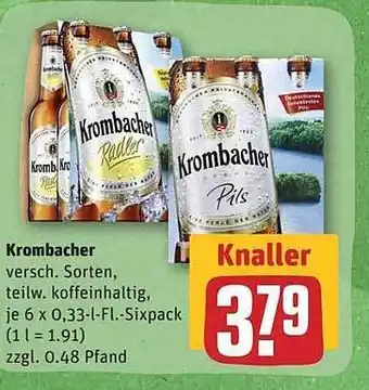 REWE Krombacher Angebot