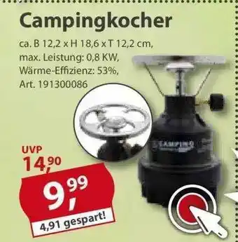 Sonderpreis Baumarkt Campingkocher Angebot