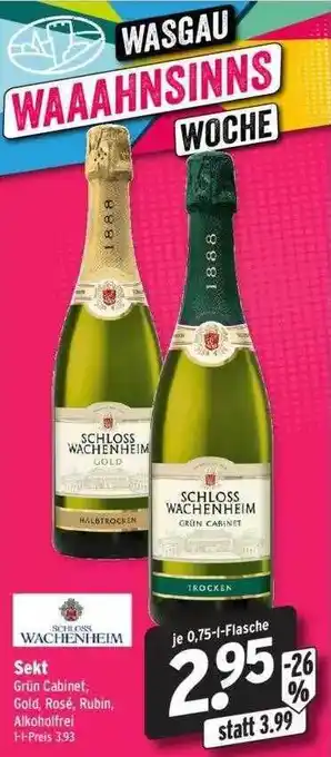 Wasgau Sekt Angebot