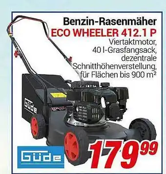 CENTERSHOP Güde Benzin-rasenmäher Eco Wheeler 412. 1 P Angebot