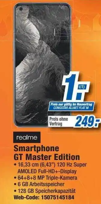 Expert Realme Smartphone Gt Master Edition Angebot