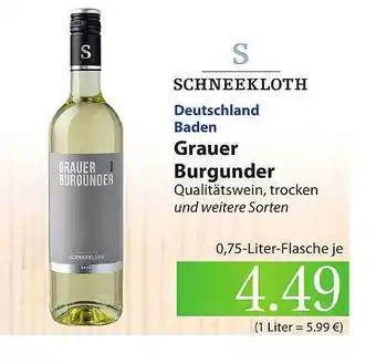 Famila Nord Ost Schneekloth Deutschland Grauer Burgunder Angebot