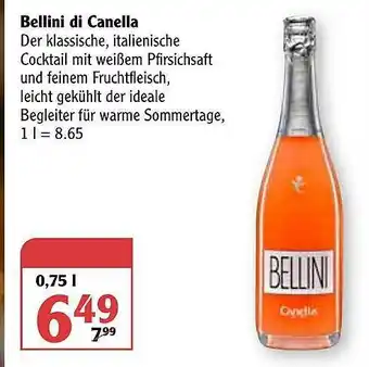 Globus Bellini Di Canella Angebot