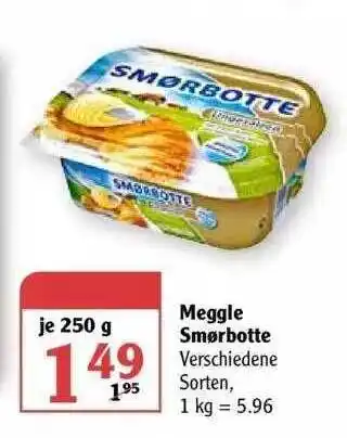 Globus Meggle Smørbotte Angebot