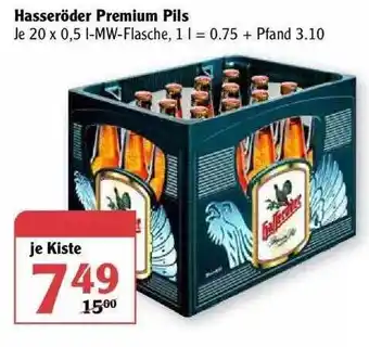 Globus Hasseröder Premium Pils Angebot