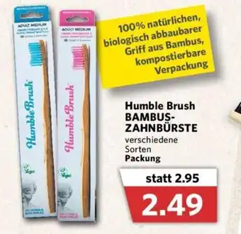 Combi Humble Brush Bambuszahnbürste Angebot