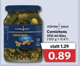 Combi Küsten Gold Cornichons 370ml Angebot