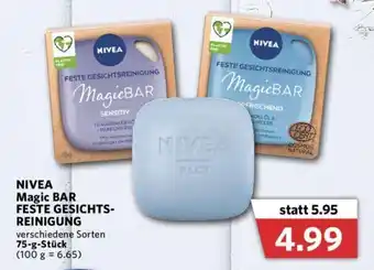 Combi Nivea Magic Bar Feste Gesichtsreinigung 75g Angebot