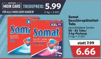 Combi Somat Geschirrspülmittel-Tabs 50-82 Tabs/3kg Angebot