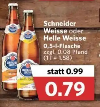 Combi Schneider Weisse oder Helle Weisse 0,5L Angebot