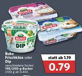 Combi Buko Frischkäse oder Dip 195/200g Angebot