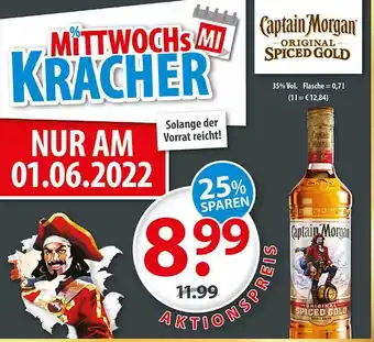 Getränkeland Captain Morgan Original Spiced Gold Angebot