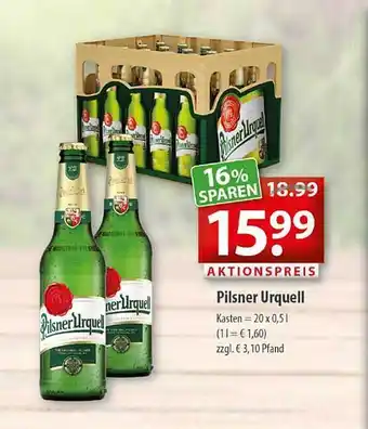 Getränkeland Pilsner Urquell Angebot