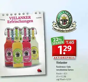 Getränkeland Vielanker Fassbrause Oder Cola Angebot