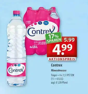 Getränkeland Contrex Mineralwasser Angebot