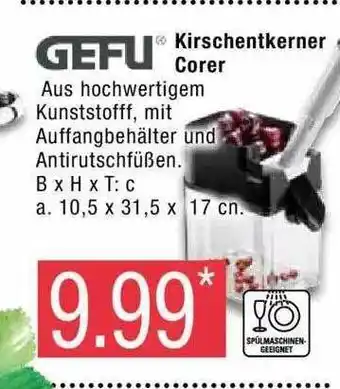Marktkauf Gefu Kirschentkerner Corer Angebot