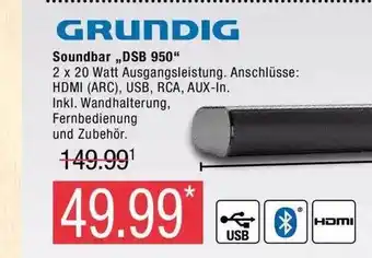 Marktkauf Grundig Soundbar „dsb 950“ Angebot