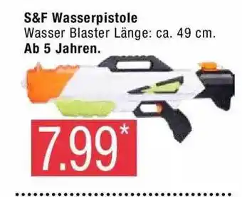 Marktkauf S&f Wasserpistole Angebot