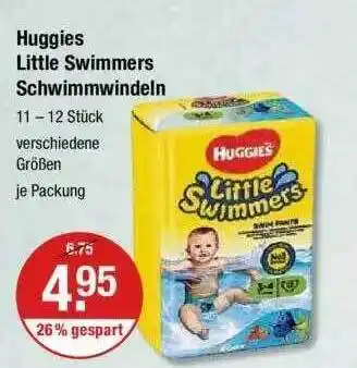 V Markt Huggies Little Swimmers Schwimmwindeln Angebot