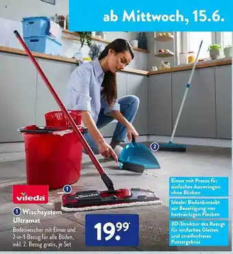 Aldi Süd Vileda Wischsystem Ultramat Angebot