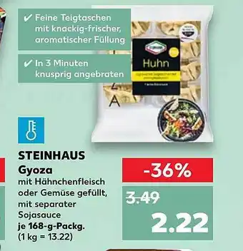 Kaufland Steinhaus Gyoza Angebot