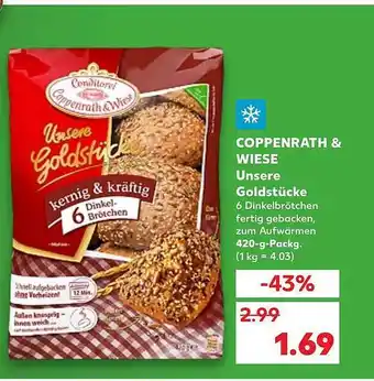 Kaufland Coppenrath & Wiese Unsere Goldstücke Angebot