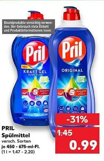 Kaufland Pril Spülmittel Angebot