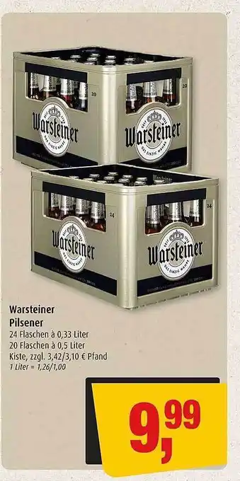 Markant Markt Warsteiner Pilsener Angebot