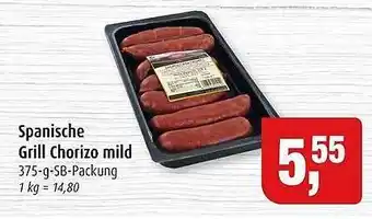 Markant Markt Spanische Grill Chorizo Mild Angebot