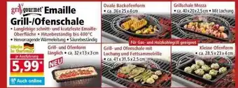 Norma Grill Gourmet Emaille Grill- Ofenschale Angebot