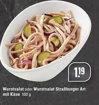 Scheck-in-Center Wurstsalat Oder Wurstsalat Straßburger Art Angebot