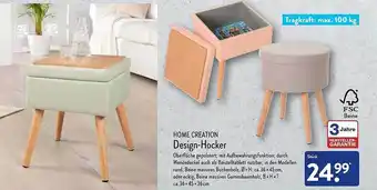 Aldi Nord Home Creation Design-hocker Angebot