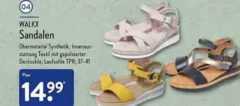 Aldi Nord Walkx Sandalen Angebot