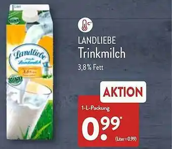 Aldi Nord Landliebe Trinkmilch Angebot