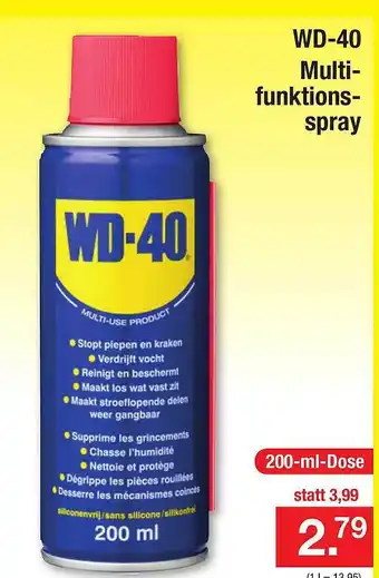 Zimmermann Wd-40 Multi-funktions-spray Angebot