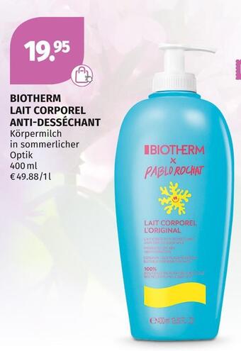 Müller Biotherm lait corporel anti-desséchant Angebot