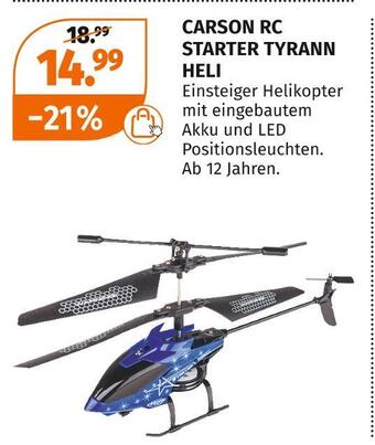 Müller Carson rc starter tyrann heli Angebot
