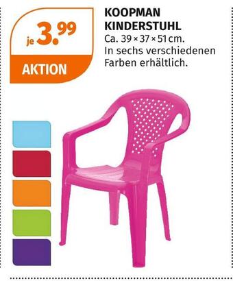 Müller Koopman kinderstuhl Angebot