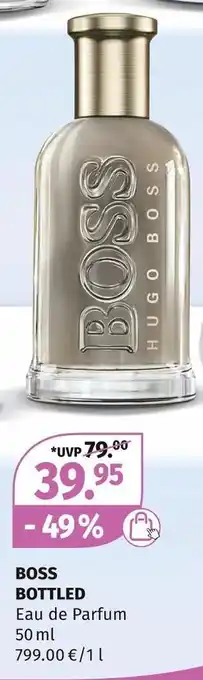 Müller Hugo boss eau de parfum boss bottled Angebot