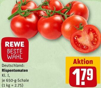 REWE Rewe beste wahl rispentomaten Angebot