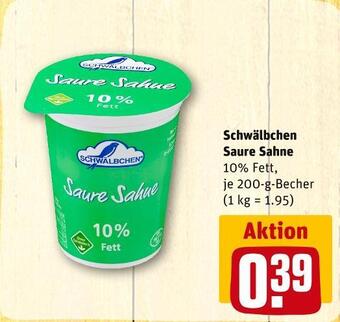REWE Schwälbchen saure sahne Angebot