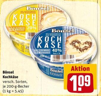 REWE Bönsel kochkäse Angebot